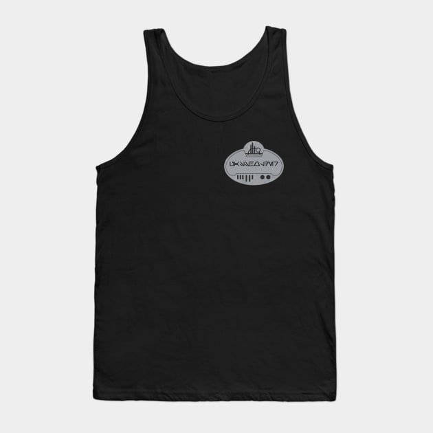 Black Spire Passholder Tank Top by magicmirror